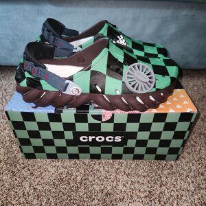 Crocs Demon Slayer Tanjiro Echo Clogs - Size Mens 10 / Womens 12 - Brand new